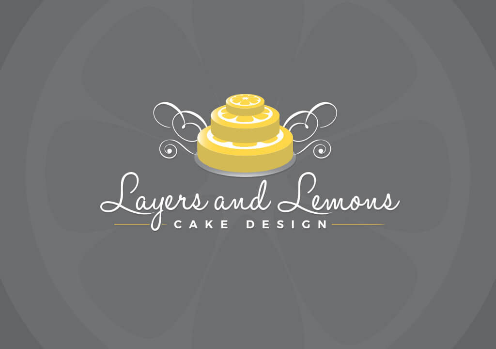 Layers and Lemons Cake Design logo